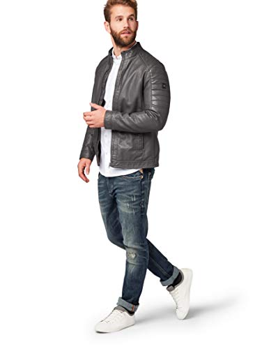 Tom Tailor Casual 1008320 Camisa, Blanco (White 20000), XXX-Large para Hombre