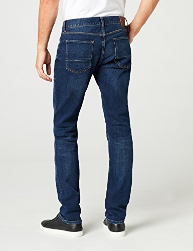 Tommy Hilfiger Hombre CORE DENTON STRAIGHT JEAN Jeans, Azul (New Dark Stone 919), W33/L34