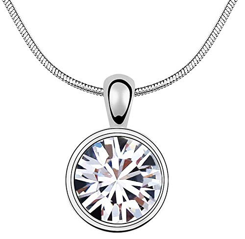 TTDAltd Collar Zircon Collar de azúcar Colgante Joyas Chica Accesorio Regalo Cristal-Púrpura