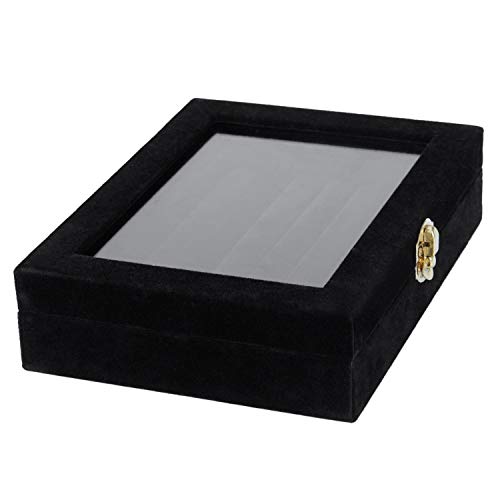 TYRBAGS - Joyero de piel sintética, con caja de joyería pequeña que se puede colocar pulseras, pendientes, anillos, fabulosos regalo de Navidad, cumpleaños, regalo de boda gris