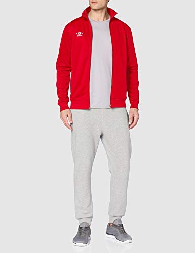 UMBRO Freedom Chaqueta, Hombre, Rojo, M