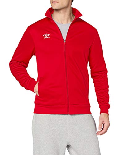 UMBRO Freedom Chaqueta, Hombre, Rojo, M