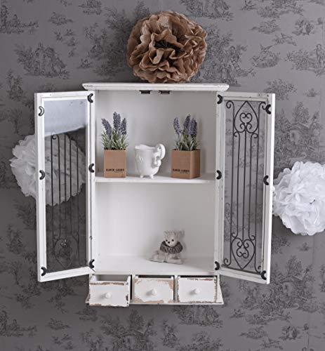 Unbekannt pared armario vitrina expositor colgante Shabby Chic hängeschrank – Vitrina veneciano