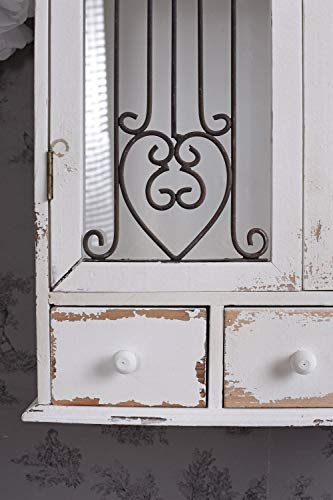 Unbekannt pared armario vitrina expositor colgante Shabby Chic hängeschrank – Vitrina veneciano