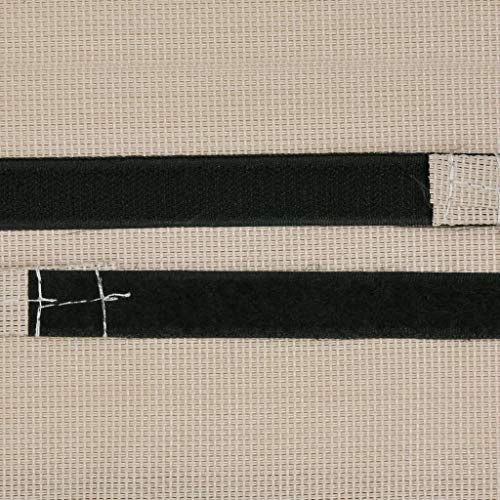 UnfadeMemory Reposacabezas para Silla de Jardín,Cojín para Silla,Textilene 40x7,5x15cm (Crema)