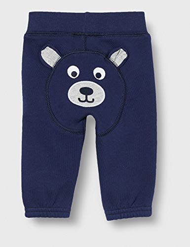 United Colors of Benetton Pantalones, Azul (Peacoat 252), 74 para Bebés