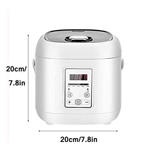 UNU_YAN La Simplicidad Moderna Pequeño Arrocera Inteligente Mini Cita Sopa de gachas de Avena Cocina eléctrica 2L