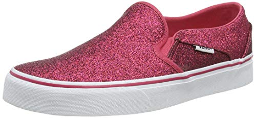 Vans Asher, Sneaker para Mujer, Rosa Glitter Rainbow Pink Xwp, 39 EU