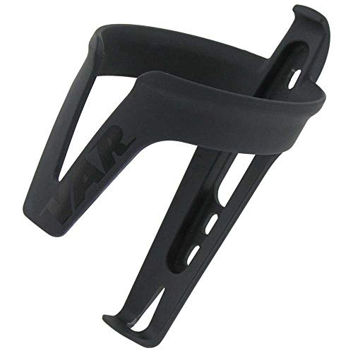 Var PORTABIDON POLICARBONATO Porta-Botellas Ciclismo, Adultos Unisex, Negro (Mate Negro), Talla Única