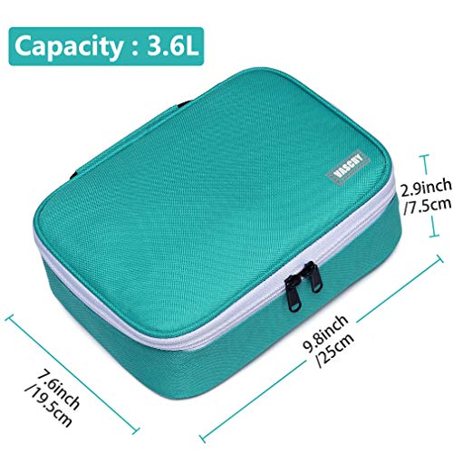 VASCHY Estuches Grandes, Estuche Hombre Estuches para Papelería Estuches Niño con Compartimento Extraíble Estuches para Escolares Oficina Trabajo