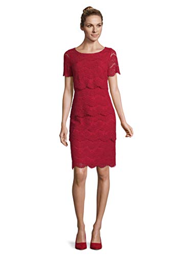 Vera Mont 0018/4851 Vestido, Rojo (Diva Red 4296), 44 (Talla del Fabricante: 42) para Mujer