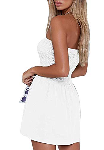 Vestido atractivo de las mujeres de moda de la cintura del tubo de la parte superior de