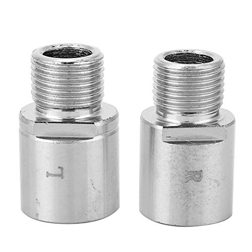 VGEBY1 Extensores de Pedal de Bicicleta, 1 par de espaciadores de Pedal de Bicicleta de Acero para Bicicleta de Carretera Ciclismo de montaña Accesorio de Bicicleta Equipamiento