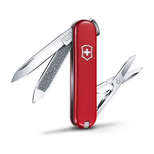 Victorinox V06203.B1 Navaja Pequeña Classic Blister, Rojo, S