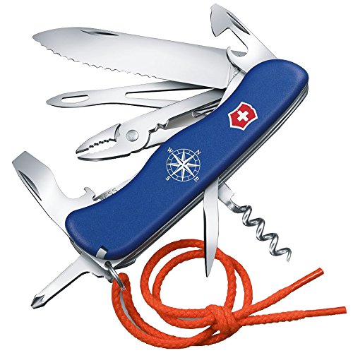 Victorinox V08593.2W Navaja Grande Skipper, Unisex, Azul, L