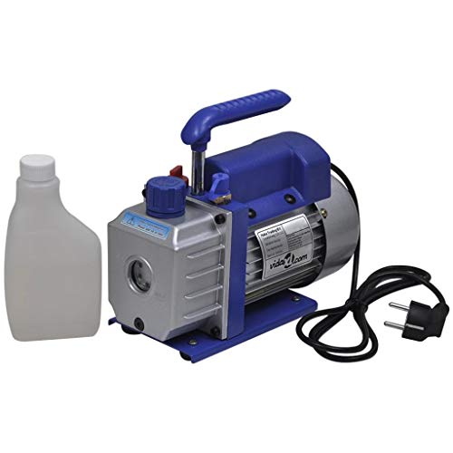 vidaXL Bomba de Vacío de una Etapa 50 L/min Aire Acondicionado Refrigeración