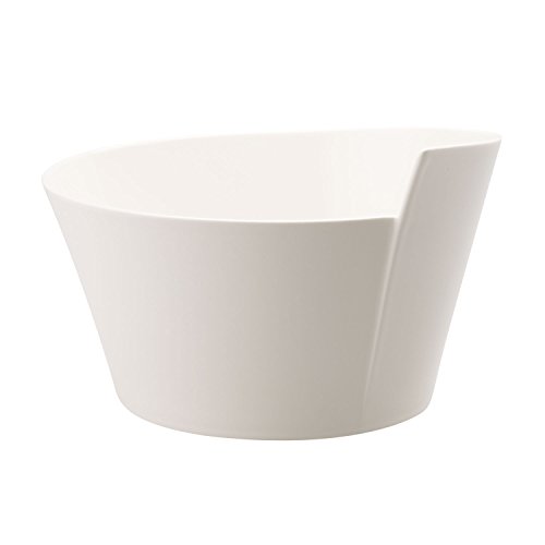 Villeroy & Boch NewWave Fuente Sopera pequeña, Porcelana, Blanco