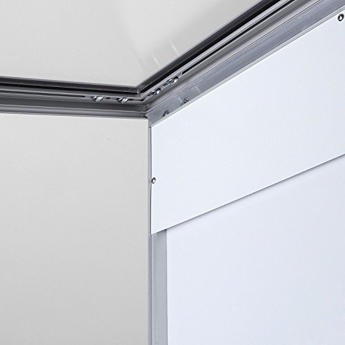Vitrina expositora porta menú exterior con cerradura (1xA4)