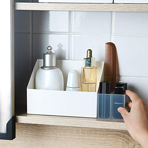 WARMWORD Caja para Cosméticos Organizador Guardar Espacio De Escritorio Maquillaje Cajón De Almacenamiento De Tipo Caja Cosméticos Joyería Organizador 16.8x8.5x12x6cm