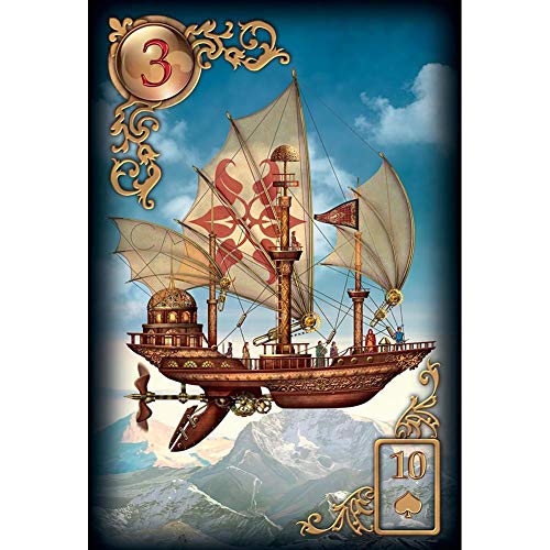 waterfaill Gilded Reverie Lenormand: Edición Ampliada Libro De Bolsillo del Mercado Masivo - Muestra El Encanto Digital - con Imágenes Cautivadoras
