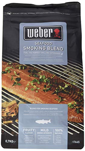Weber 17665 - Virutas Seafood 700 g, Negro, 30.5 x 27.2 x 17.2 cm, 17665