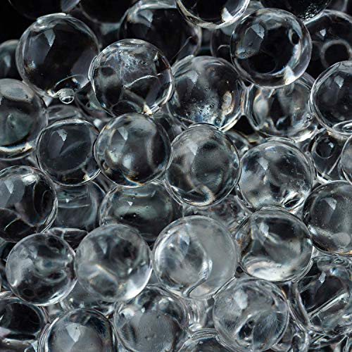 WedDecor Aguamarina Agua Bolas Cristal para Centro de Mesa Decoración, Hogar Decor, Boda, Jarrón Relleno - Transparente, 1000 Pcs