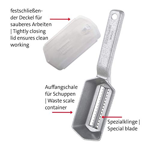 Westmark Desescamador, Centimeters