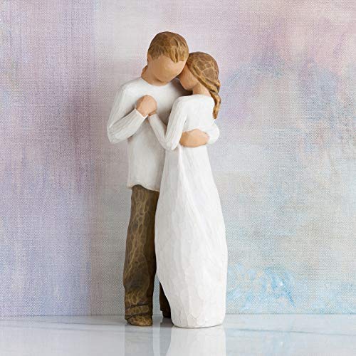 Willow Figurillas Decorativas con diseño Tree, Resina, Blanco, 23 x 1.1 cm