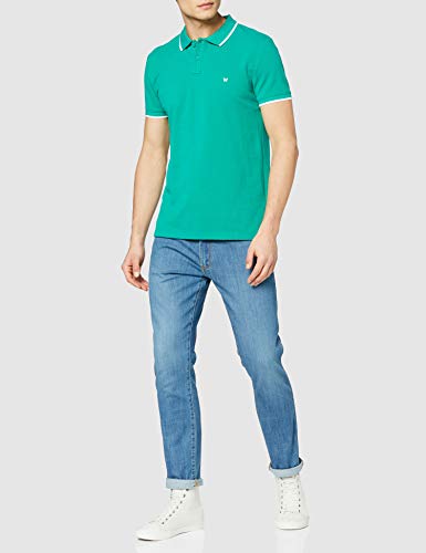 Wrangler Larston Jeans Vaqueros, Mistral Green, 31W / 32L para Hombre