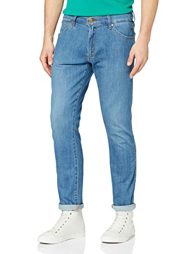 Wrangler Larston Jeans Vaqueros, Mistral Green, 31W / 32L para Hombre