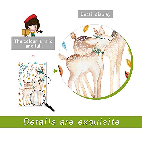 wZUN Calcomanías de Pared para Autos Todoterreno Pegatinas Personalizadas decoración del hogar Papel Tapiz decoración Personalizada Mural para habitación de Adolescentes 47X42cm