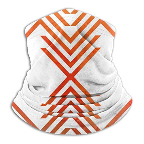 XCVD Bandanas Media cara Resumen Acuarela Geométrica Hipster Fondo Cuello de microfibra Calentador para exteriores, deportes