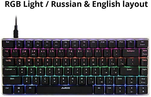 XIUYU AK33 RGB mecánica de Juego de Escritorio de Teclado Teclado Teclado de Pollo Teclado del Ordenador portátil