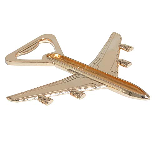 XZANTE Paquete De 12 Abrebotellas Avión Caja De Regalo Abrelatas De Botella De Cerveza De Viaje De Avión De Aire Favor De Fiesta Decoraciones De Cumplea？os Boda