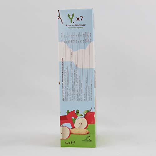 Yammy, Galleta Ecológica Bebé (Baby Vainilla) 6+ - 6 de 150 gr. (Total 900 gr.)