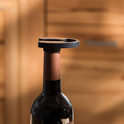 YFOX - Cortador de botellas de vino, cortador de papel de aluminio de doble filo, sacacorchos para abrir el vino de forma limpia e inofensiva, también es un buen accesorio para vino.
