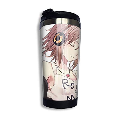 YHKC Taza de té, taza de viaje, taza de café, ventosa Anime Girl -ï¼ˆ5ï¼‰ Coffee Travel Mug Cup Stainless Steel Vacuum Insulated Tumbler 13.5 Oz