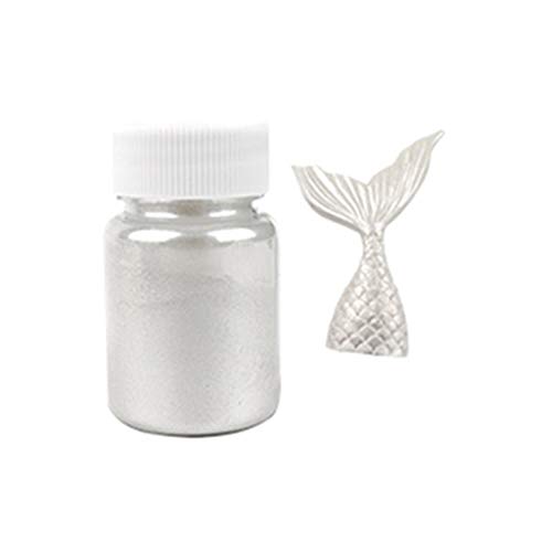 Yinuneronsty - Polvo de plata dorada con purpurina para decorar la cocina de la tarta o fondant, 15 g