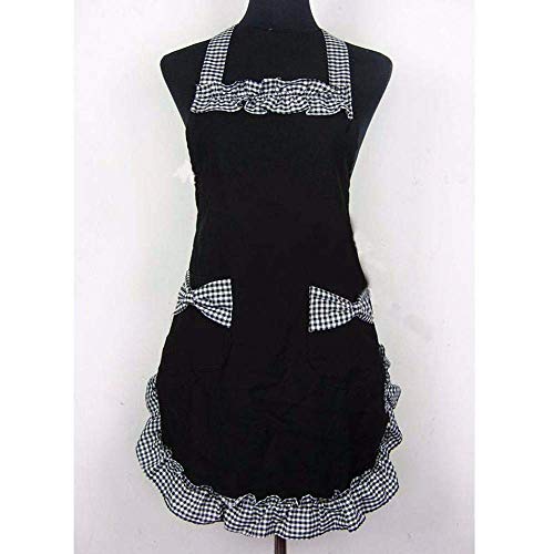 YLCJ Delantal Engrosamiento Belleza Princesa Coreana Comercio Exterior Delantal Delantal, E