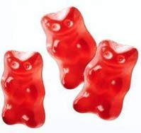 YumEarth - Pack de 6 bolsitas de 50g de ositos orgánicos sabor granada