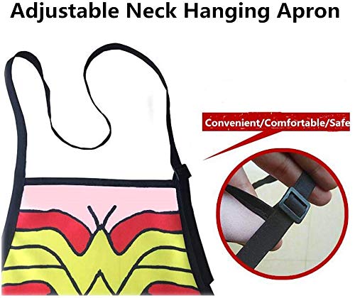 YYTFGR - Delantal de natación sexy con personalidad creativa, divertido delantal para pareja, versión coreana personalizada delantal de comercio exterior de dibujos animados