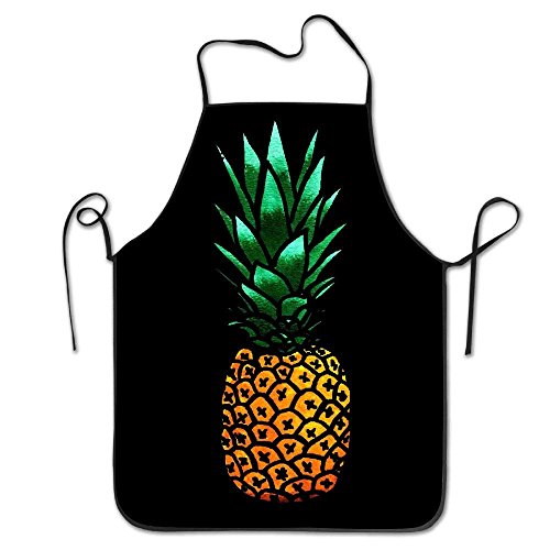 zhengshaolongG Summer Street Printed Cute Pineapple Funny Personalized Delantales