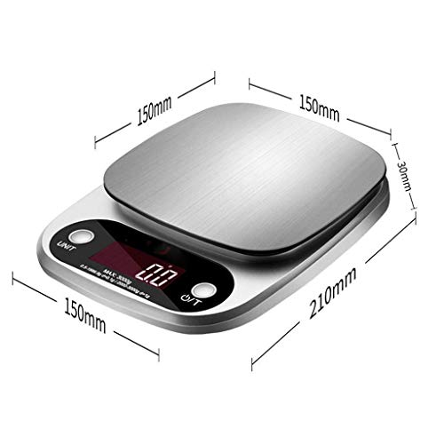 ZJHDX Báscula de baño de Peso Corporal Digital Escala de baño Digital Profesional Inteligente Inteligente Escala de Peso de Alta Capacidad Tecnología de Alta Capacidad Retroiluminación,