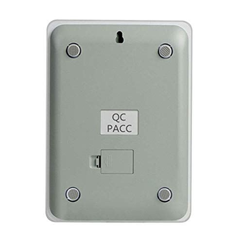 ZJHDX Escala de Peso Corporal Digital, báscula de baño con Gran Pantalla retroiluminada, tecnología Step-On, mediciones de Alta precisión (Color : Blue)