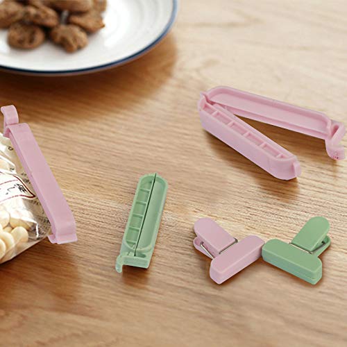 ZoomSky Pinzas Cierre SeeLok para 24pcs Cerrar Bolso de alimento de Pinza Bolsa Comida de Food Clips de Pinzas envases plástico Clips Sellado herméticos