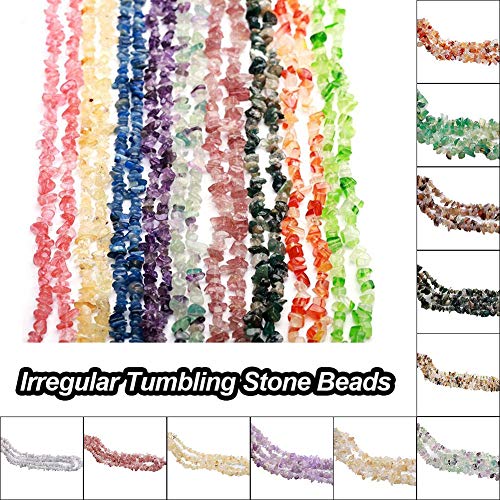 ZY123 Piedra triturada Cristal Natural Ágata Desmagnetización Piedra DIY Accesorios de joyería Arte de uñas Piedra triturada Piedra de Cristal 5-8 mm Aproximadamente 280