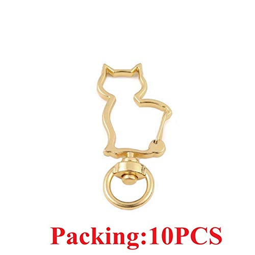 Zyj stores Llaveros 5-20pcs / porción Anillo dominante Llavero de Bronce rodio Oro de 28 mm Redondo Largo de Split Llaveros Llavero de fabricación de la joyería al por Mayor DIY Accesorios