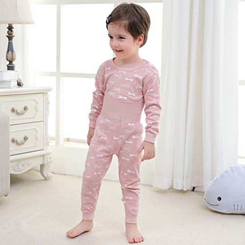 100% algodón Baby Boys Pijamas Set Ropa de Dormir de Manga Larga (6M-5 Años) (Tag50 (6-12 Meses), Patrón 8(Cintura Alta))
