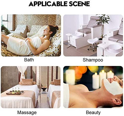 100 hojas de cama de spa desechables para masajes, fundas de sábanas de cosméticos, mesas de masaje para salón de belleza, masajes, tatuajes, hoteles (90 x 180 cm)