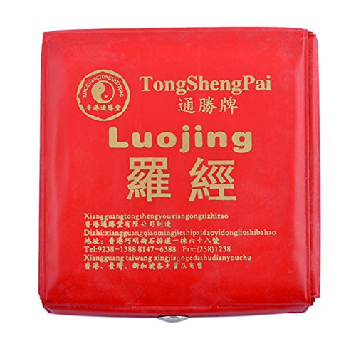 10,92 cm Feng Shui brújula Luo Pan/Lou Pan herramienta advpro libre Mxsabrina rojo cadena pulsera G7011